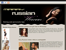 Tablet Screenshot of marry-russian-woman.com